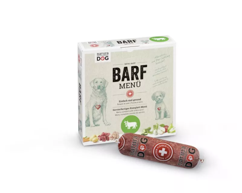 Rindfleisch BARF Menü 5x50 g - TK